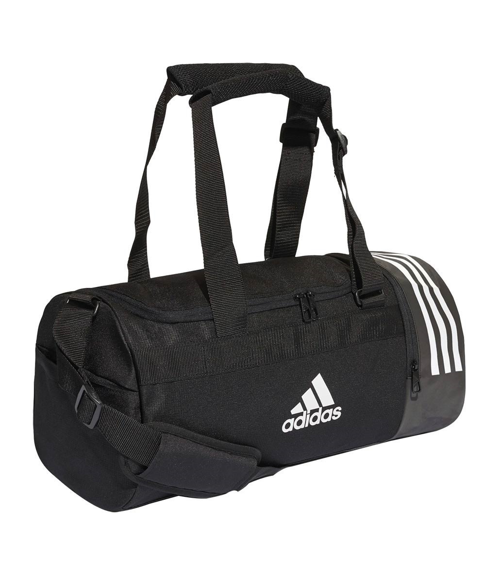 Adidas 3 Bantlı Dönüşebilen Duffel Küçük Boy Çanta Siyah