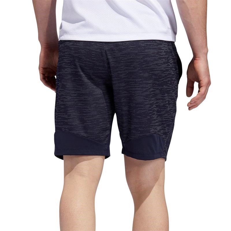 Adidas 4Krft Sport Striped Kırçıllı Şort Lacivert