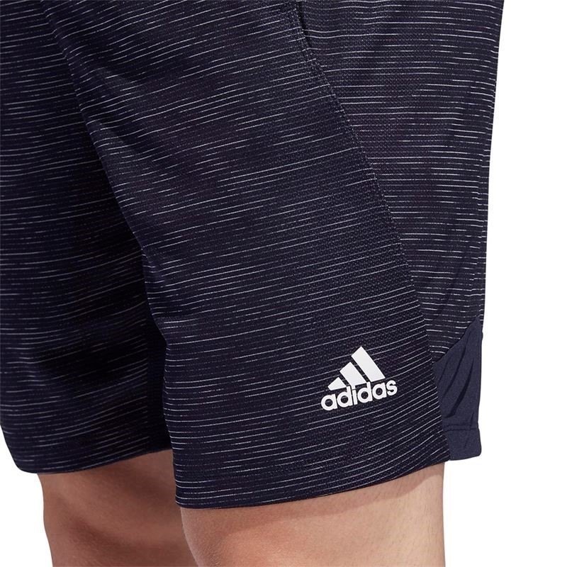Adidas 4Krft Sport Striped Kırçıllı Şort Lacivert
