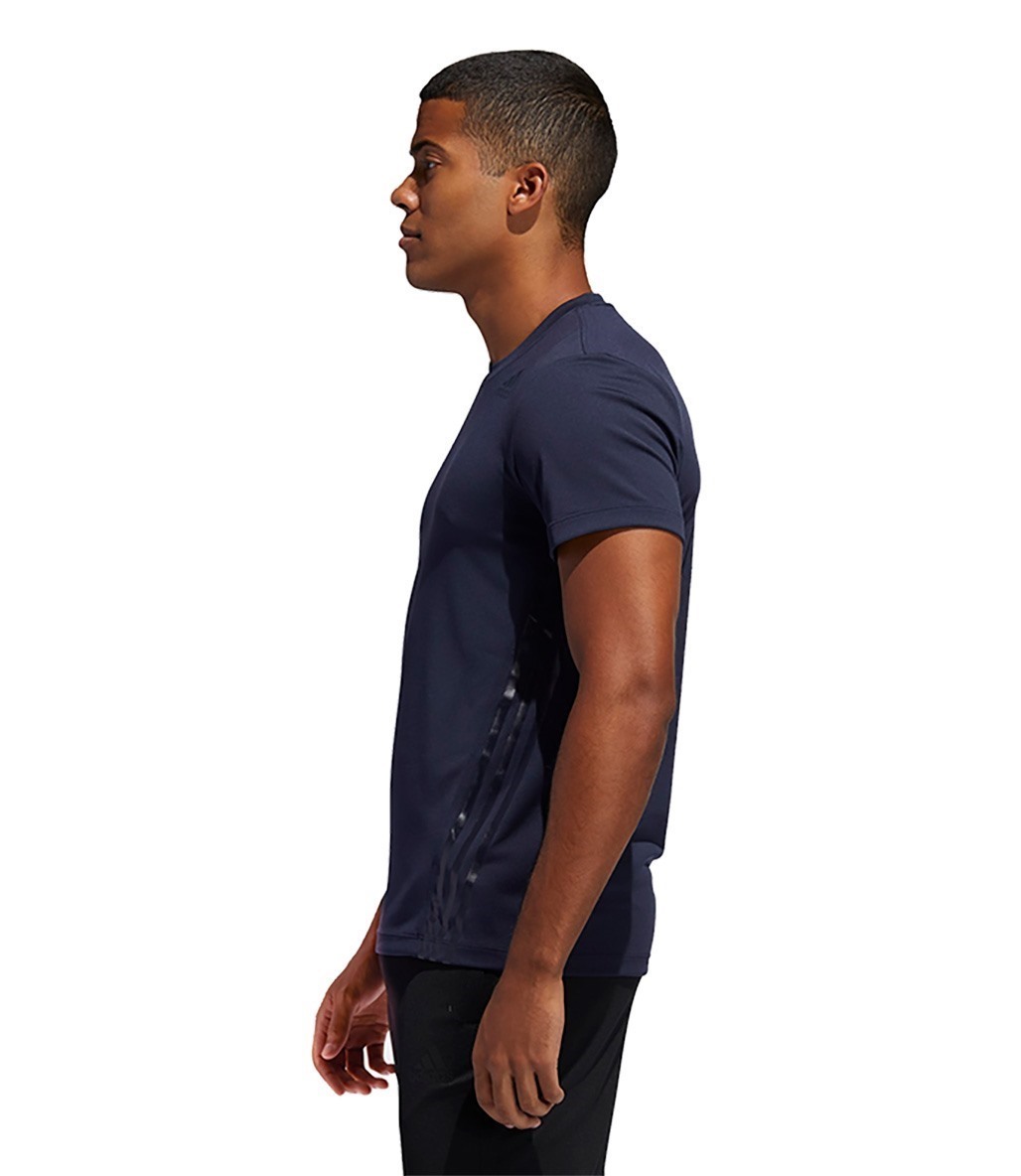 Adidas Aeroready 3-Stripes T-Shirt Lacivert