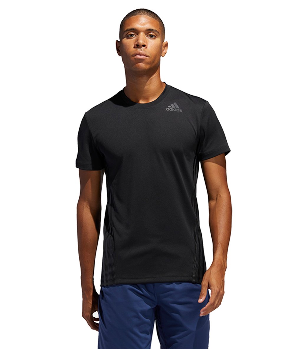 Adidas Aeroready 3-Stripes T-Shirt Siyah