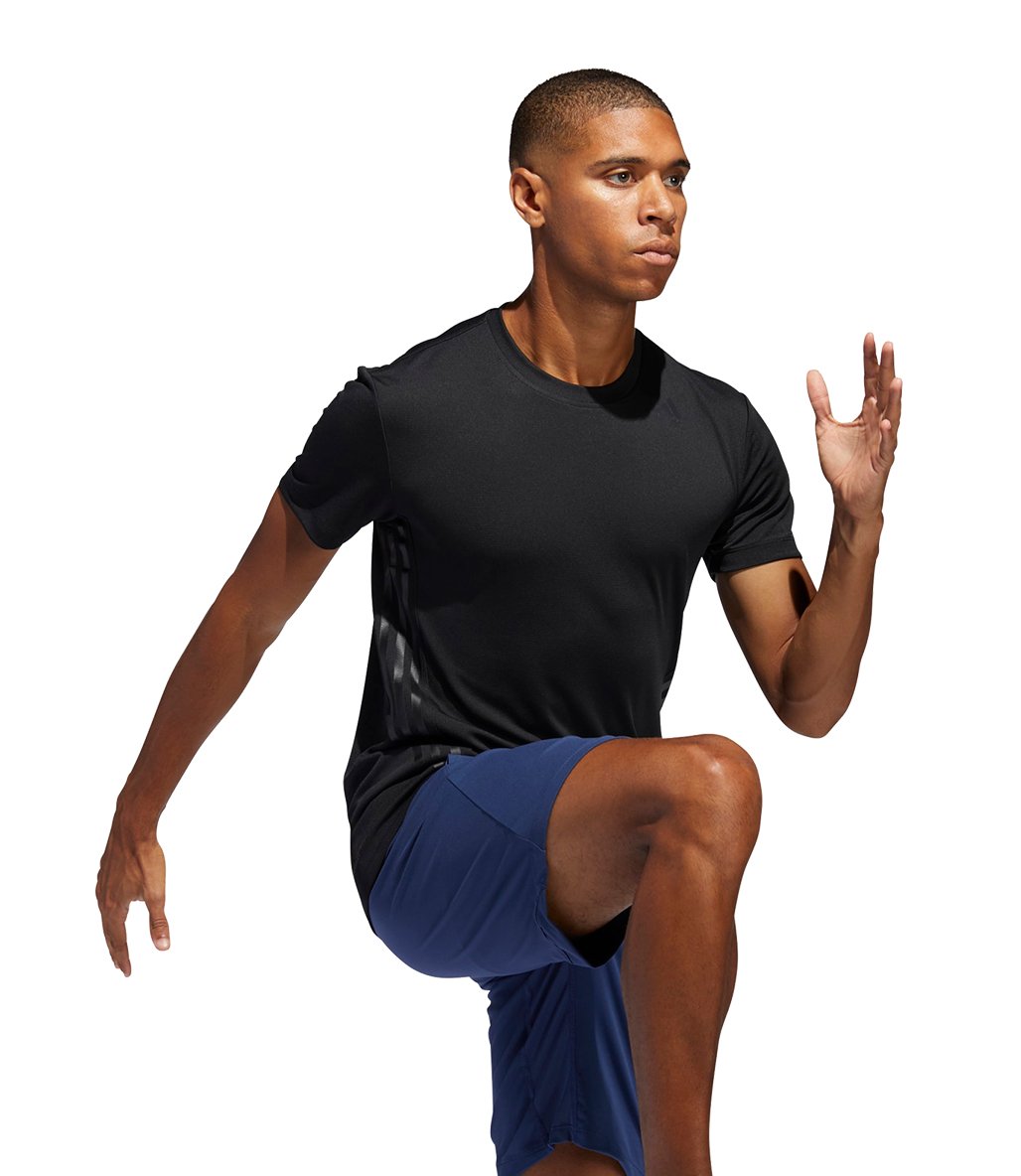 Adidas Aeroready 3-Stripes T-Shirt Siyah