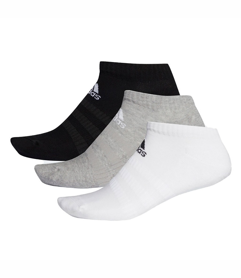 Adidas Cush Low 3'lü Çorap Çok Renkli