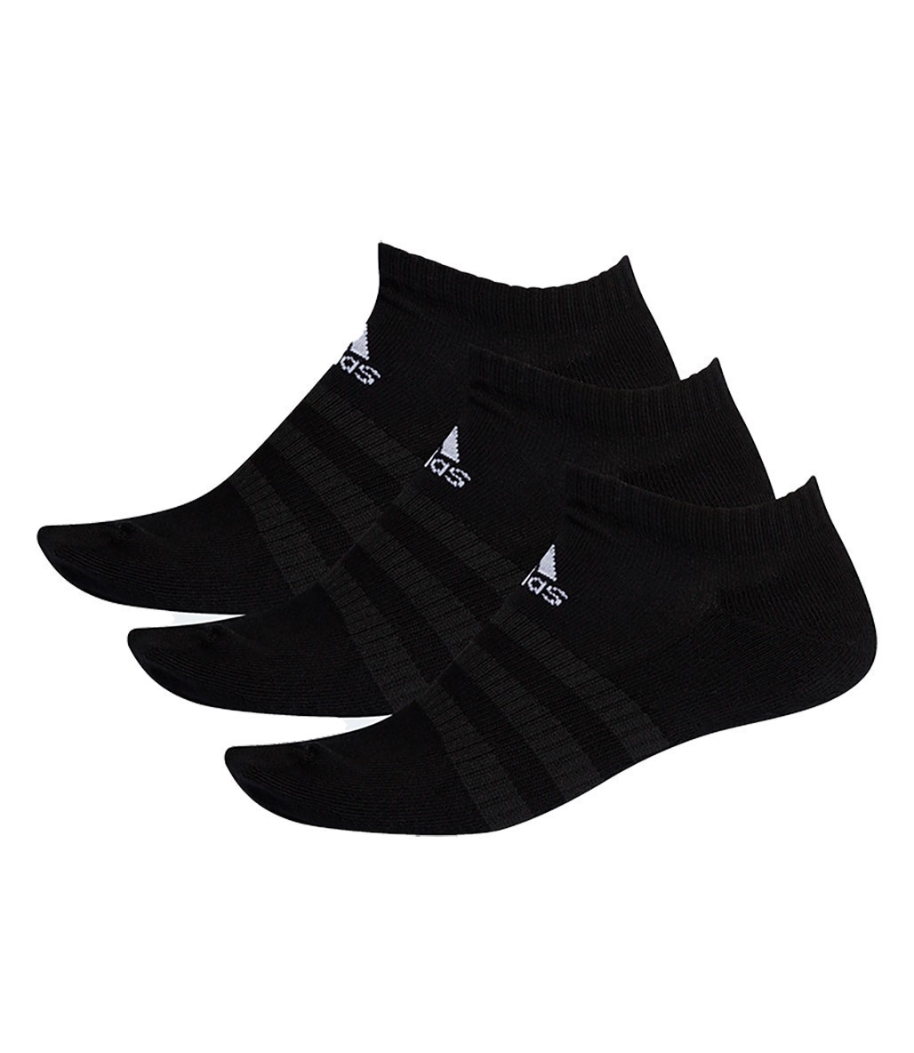 Adidas Cush Low 3'lü Çorap Siyah