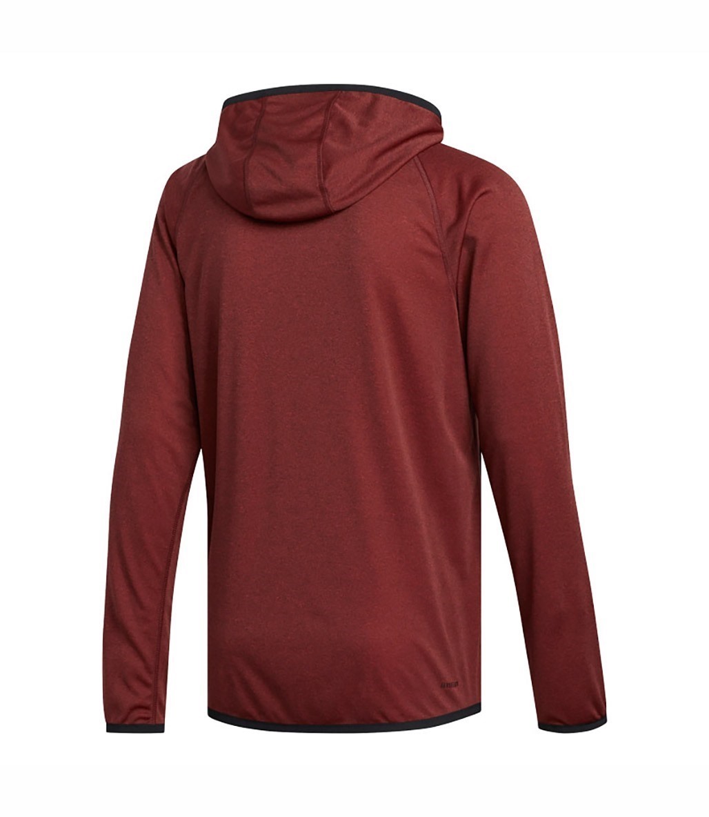 Adidas Freelift Hoodie Fermuarlı Kapüşonlu Sweatshirt Kırmızı