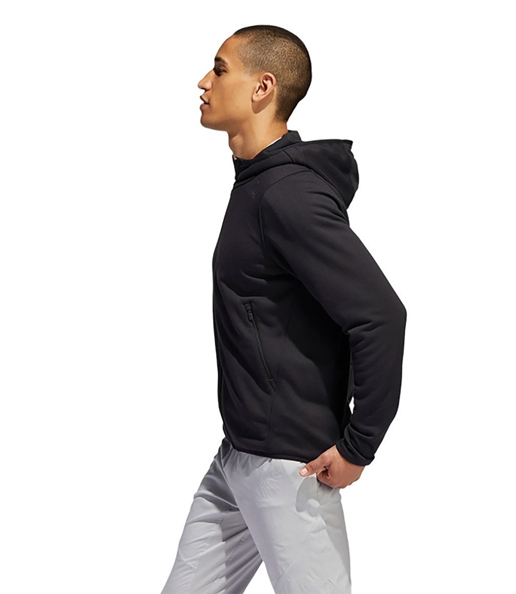 Adidas Freelift Prime Hoodie Fermuarlı Kapüşonlu Sweatshirt Siyah