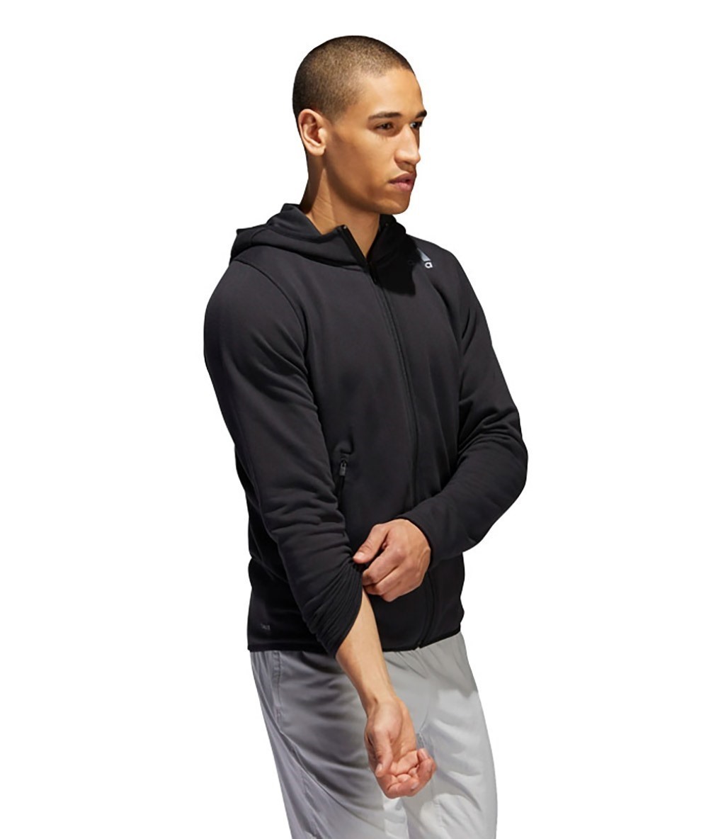 Adidas Freelift Prime Hoodie Fermuarlı Kapüşonlu Sweatshirt Siyah