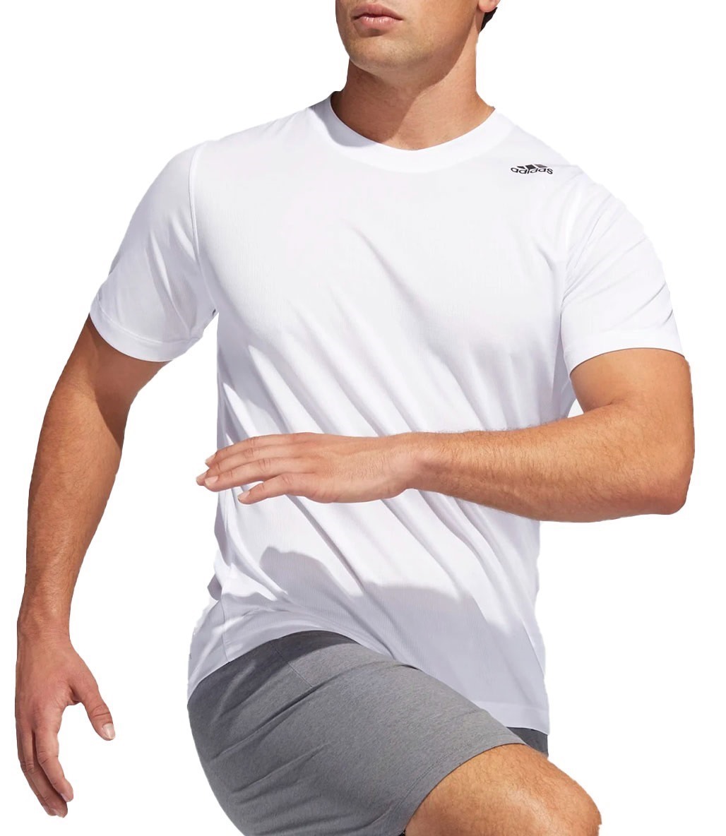 Adidas Freelift Sport 3 Bantlı T-Shirt Beyaz
