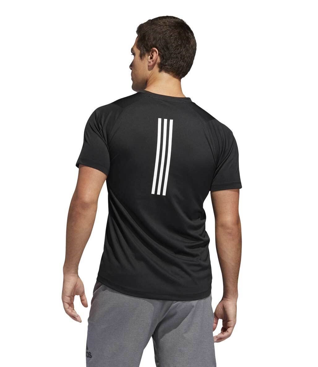 Adidas Freelift Sport 3 Bantlı T-Shirt Siyah