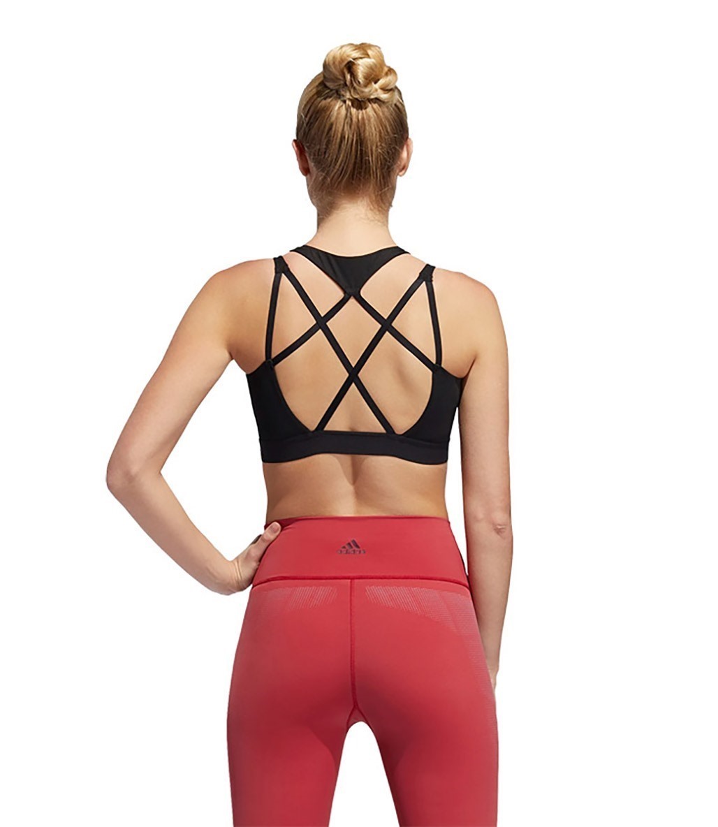 Adidas Halter Bra Sporcu Sütyeni Siyah
