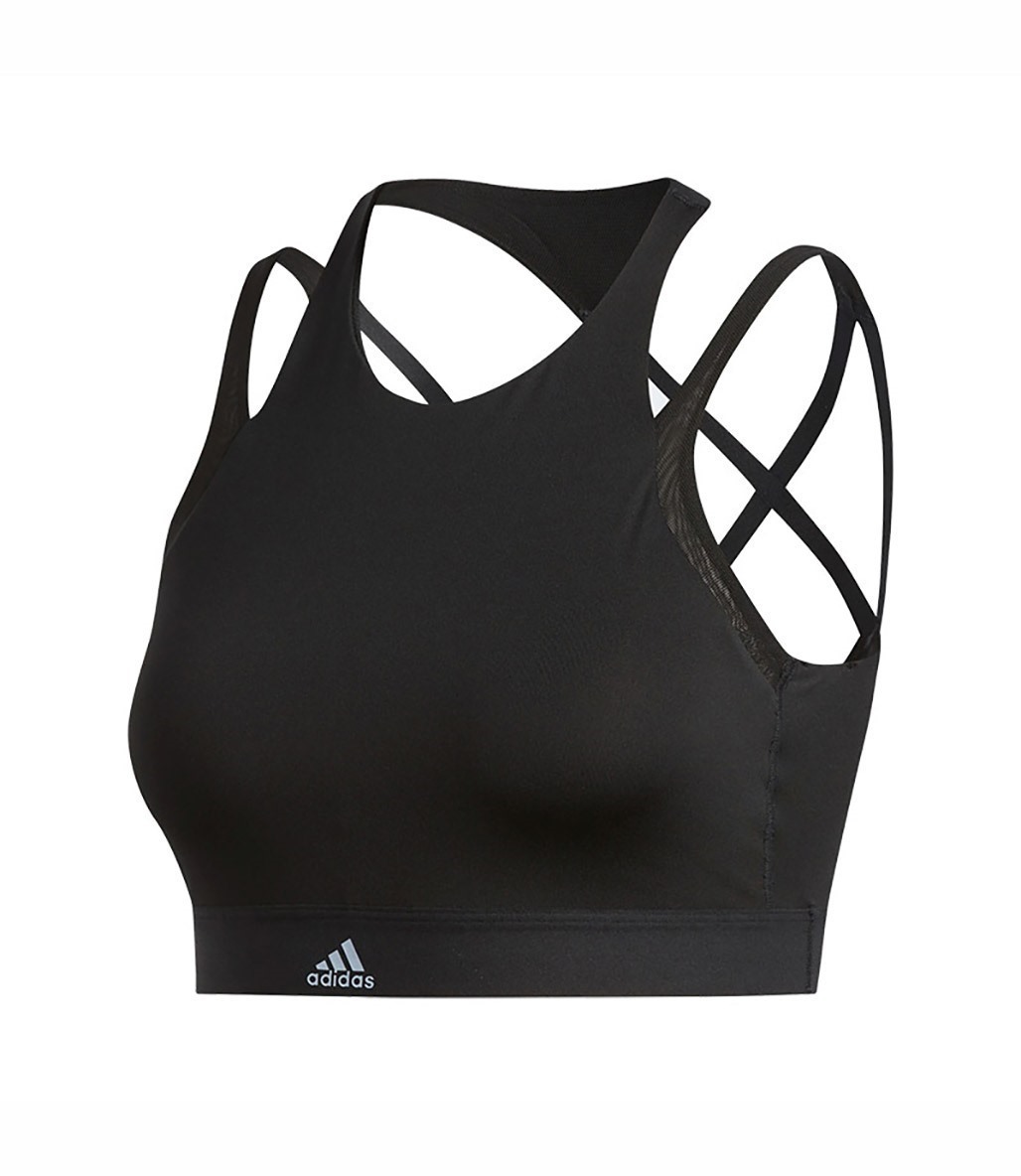 Adidas Halter Bra Sporcu Sütyeni Siyah