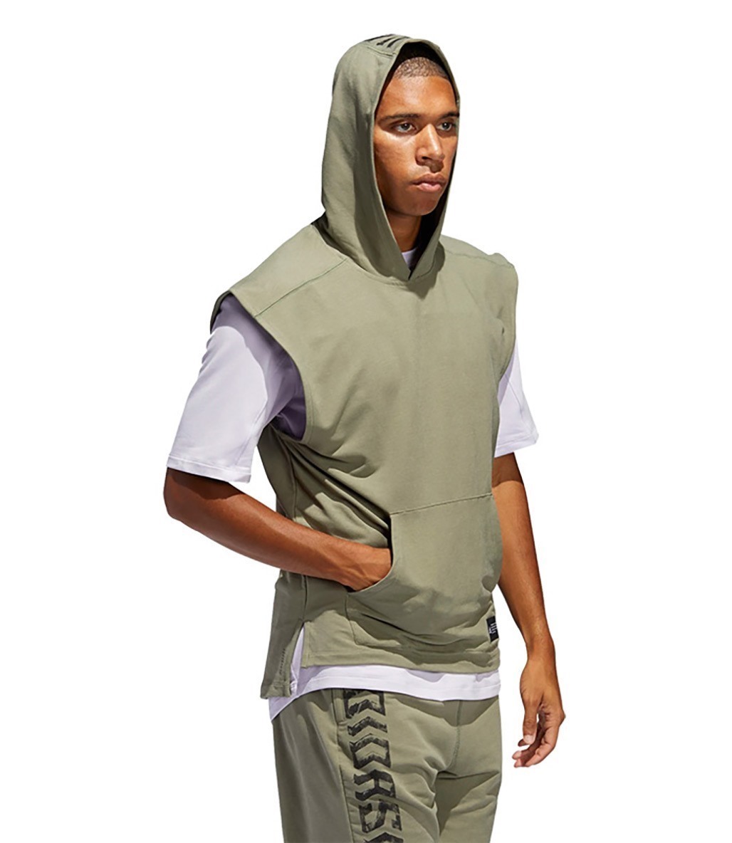 Adidas Tko Hooded Tee Kapüşonlu Kolsuz T-Shirt Haki