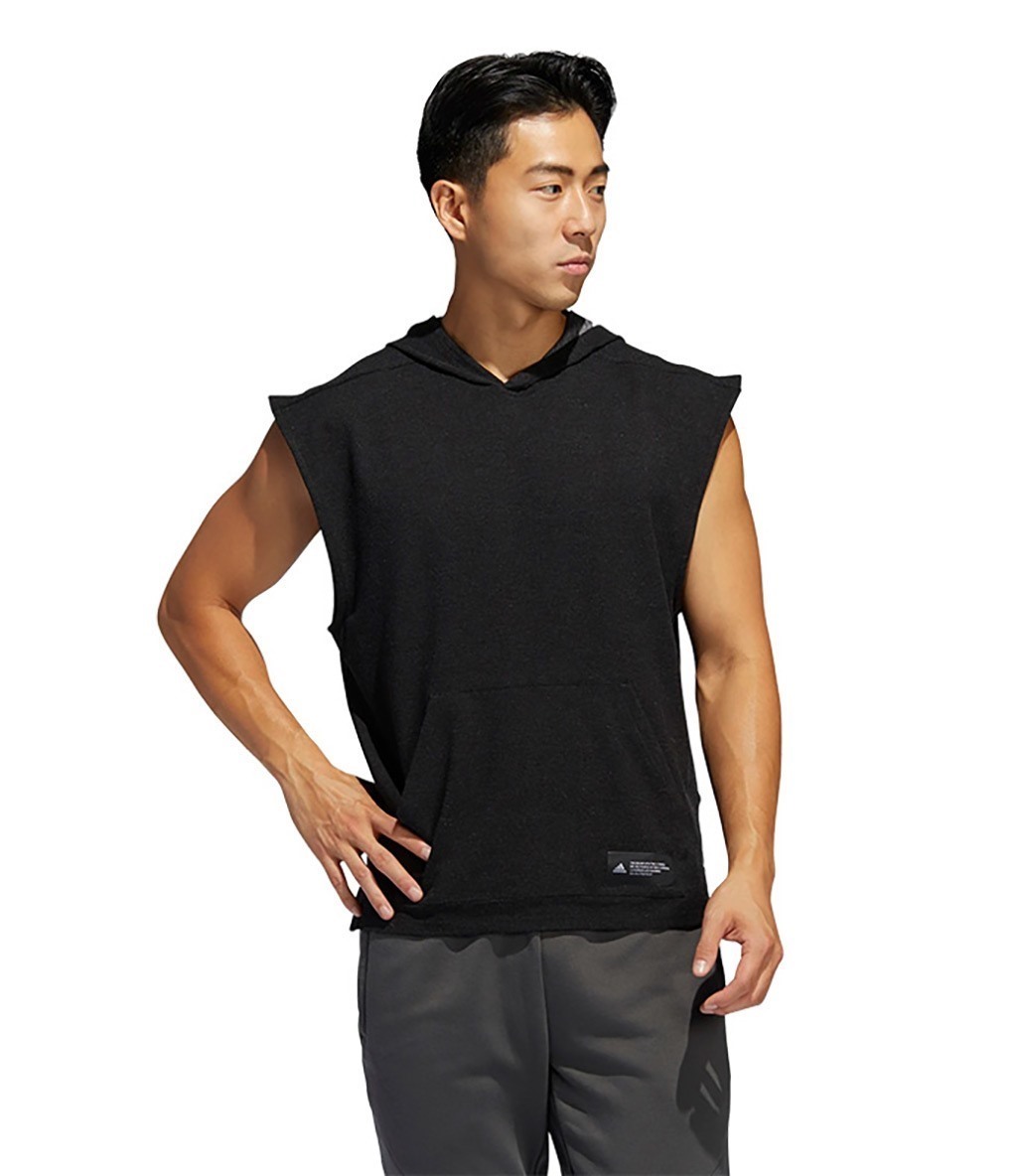 Adidas Tko Hooded Tee Kapüşonlu Kolsuz T-Shirt Siyah