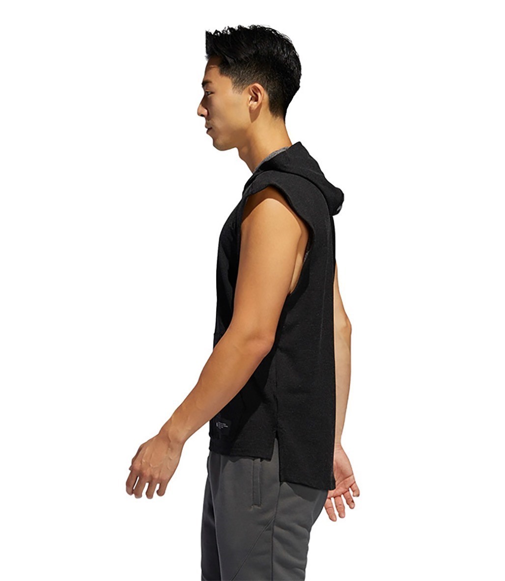 Adidas Tko Hooded Tee Kapüşonlu Kolsuz T-Shirt Siyah