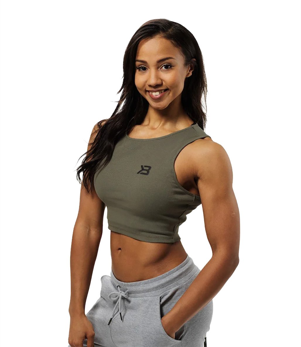 Better Bodies Astoria Laced Tank Atlet Yeşil