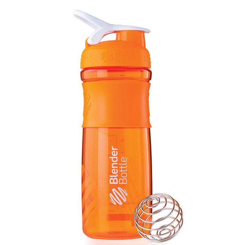 Blender Bottle Sportmixer Turuncu Beyaz 760 ml 