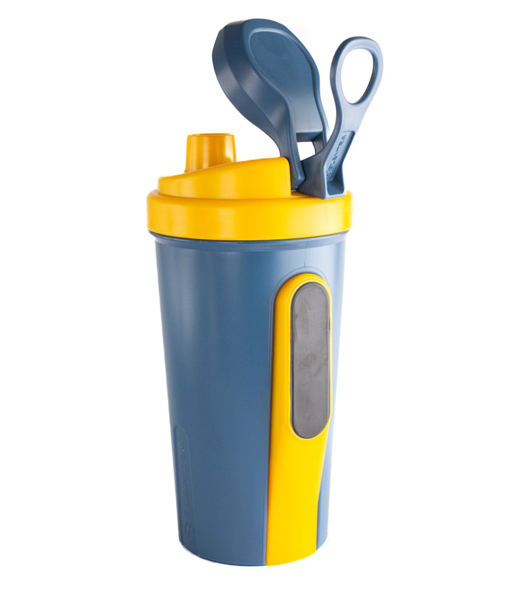 Blentra Mıknatıslı ve Telefon Tutuculu Shaker 750 ml Mavi Sarı