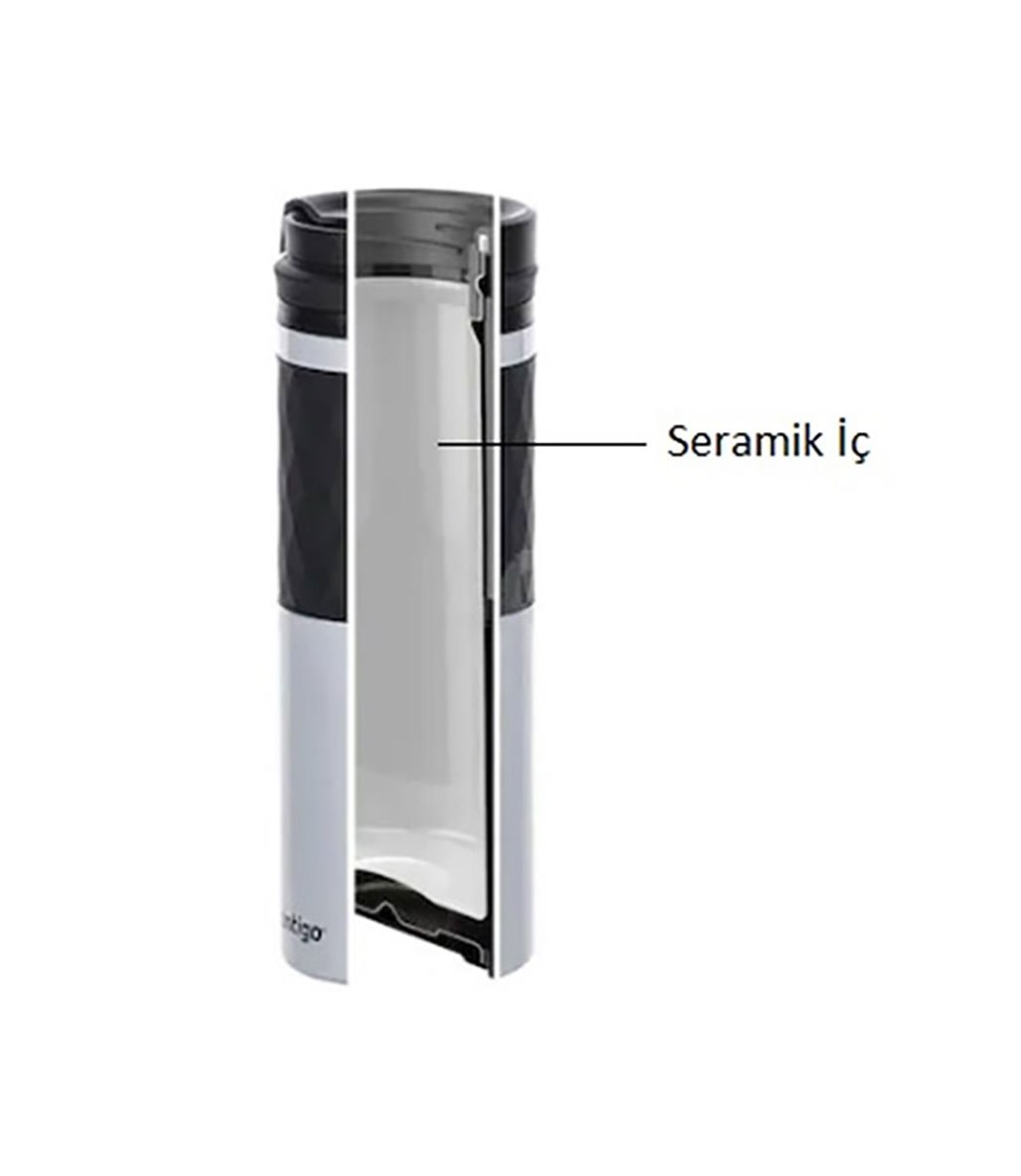 Contigo Glaze Silver Termos 470 ml Gri