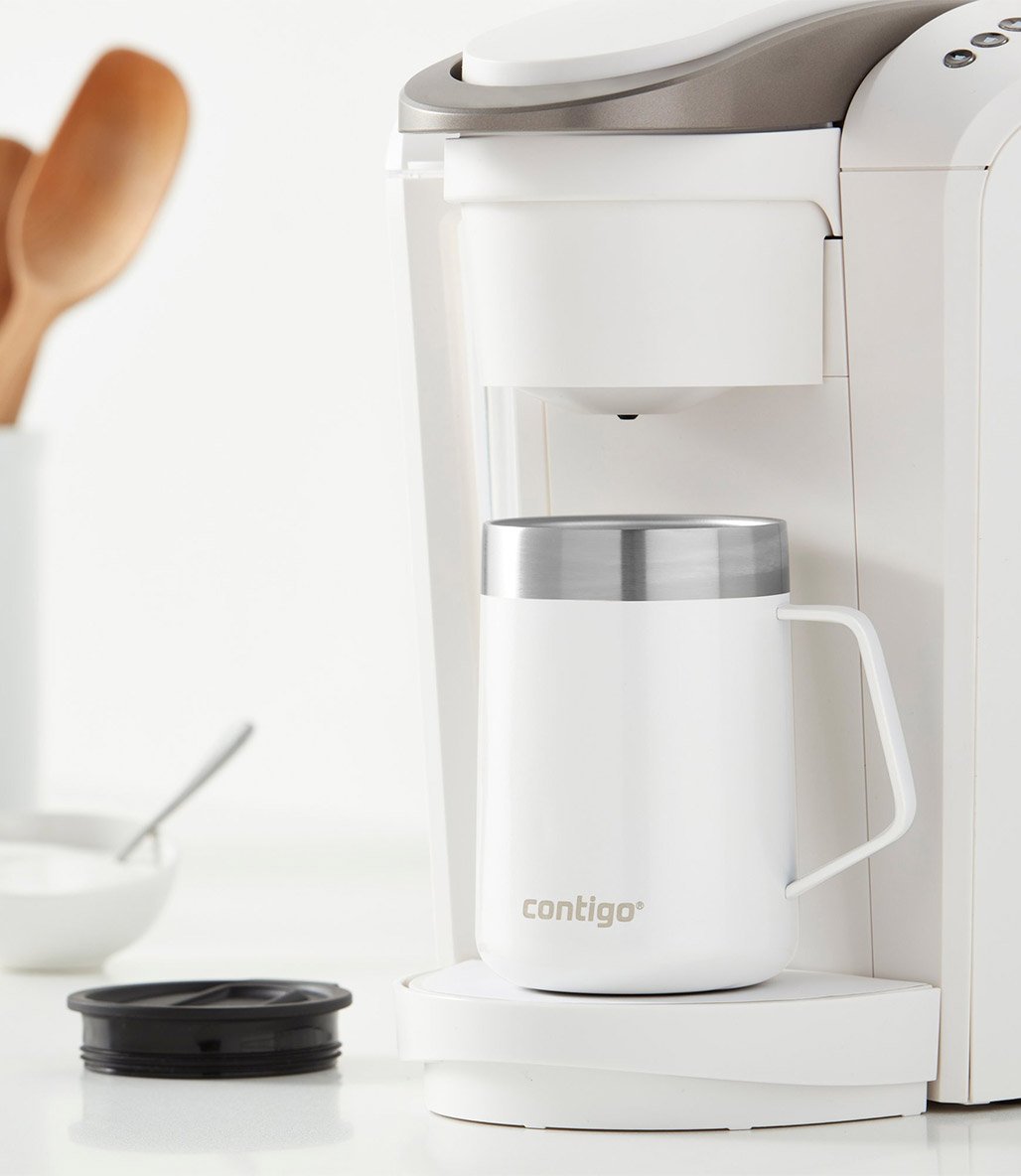 Contigo Streeterville ThermaLock Vakumlu Termos Kupa 420 ml Beyaz