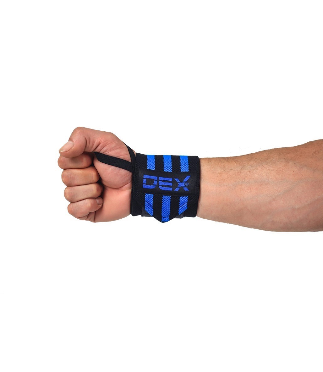 Dex Supports Wrist Wraps Siyah Mavi