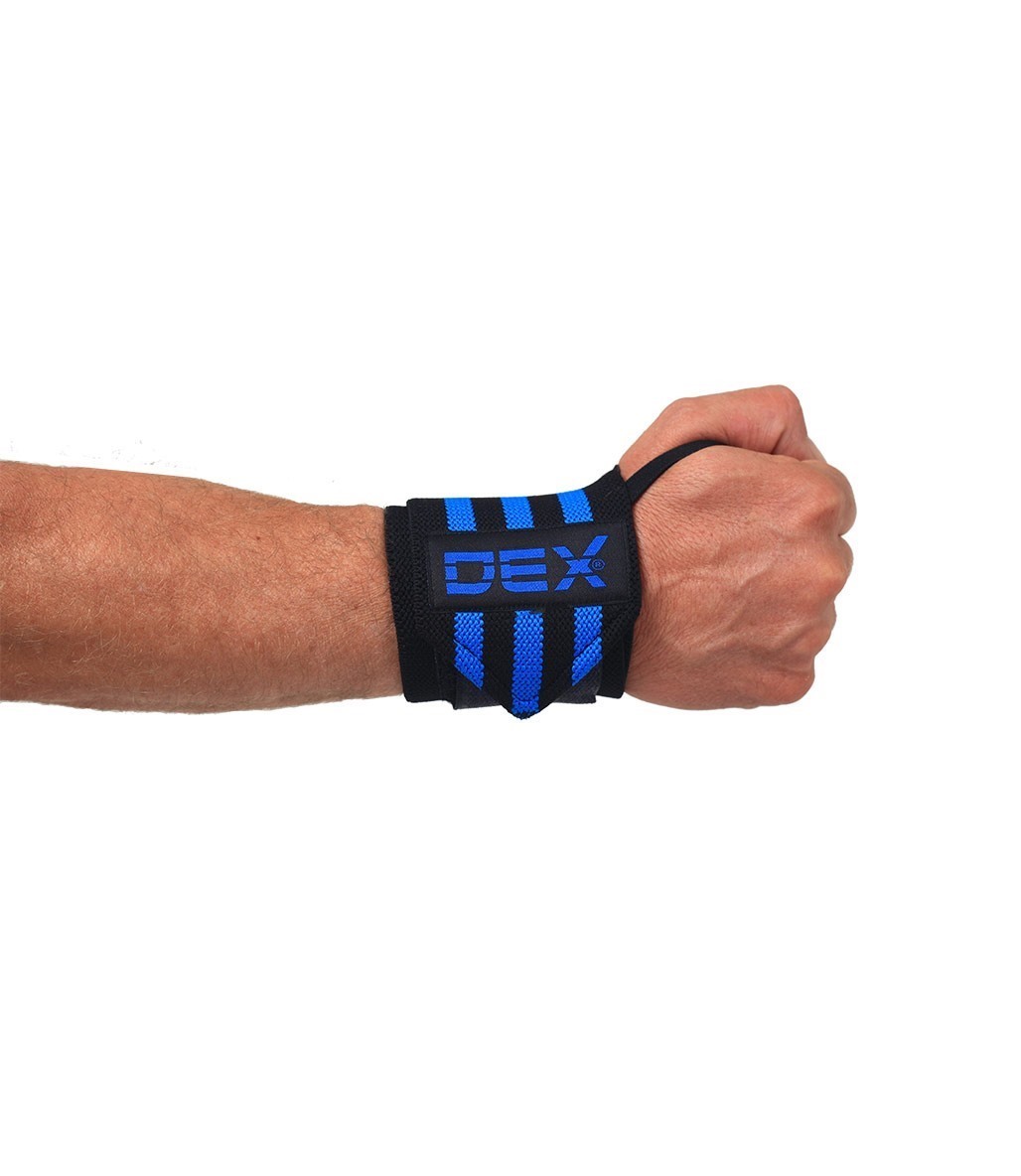 Dex Supports Wrist Wraps Siyah Mavi