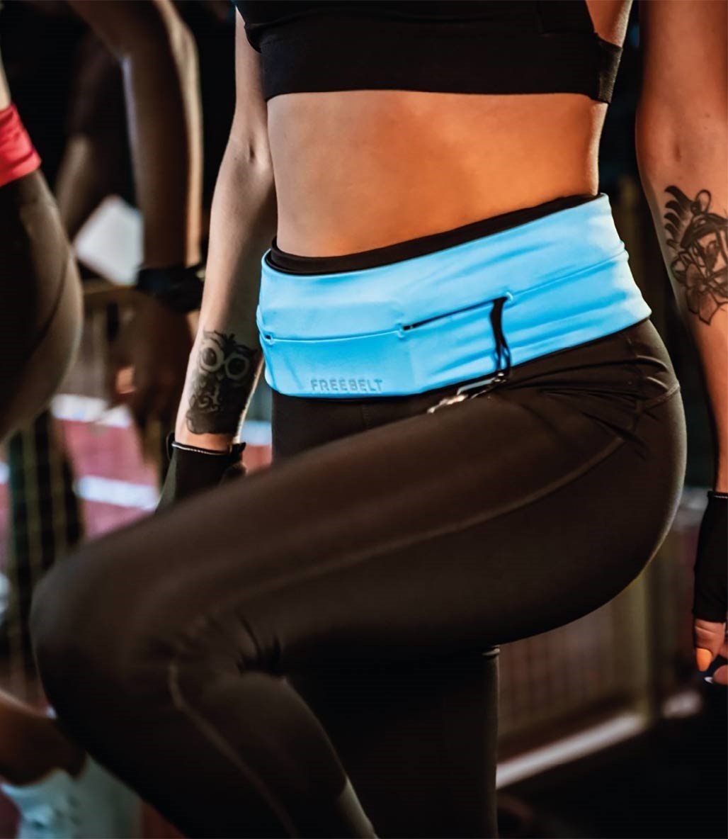 Freebelt Koşu ve Fitness Bel Kemeri Mavi