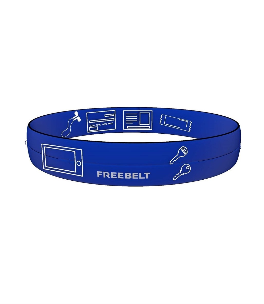 Freebelt Koşu ve Fitness Bel Kemeri Saks Mavi