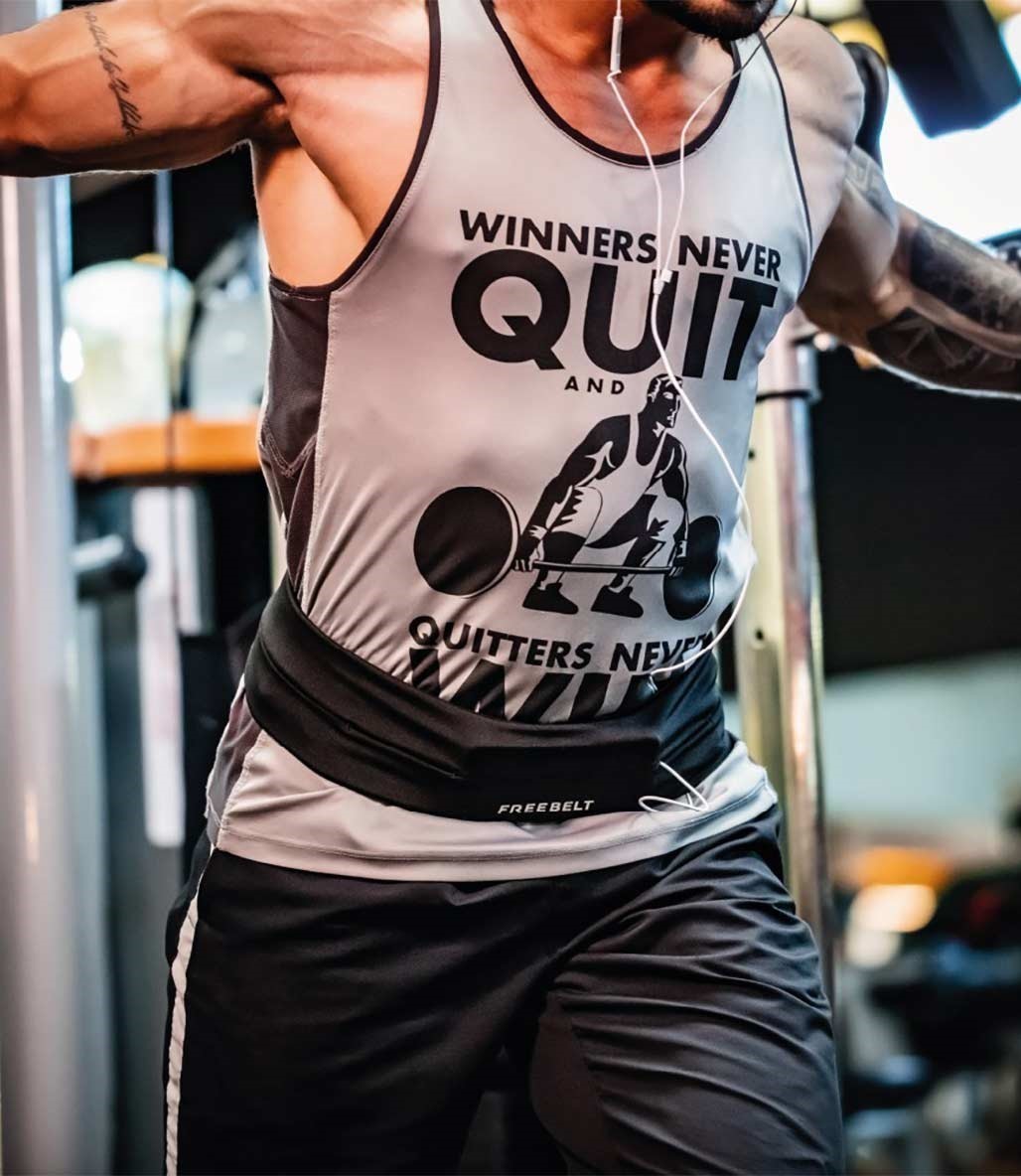 Freebelt Koşu ve Fitness Bel Kemeri Siyah