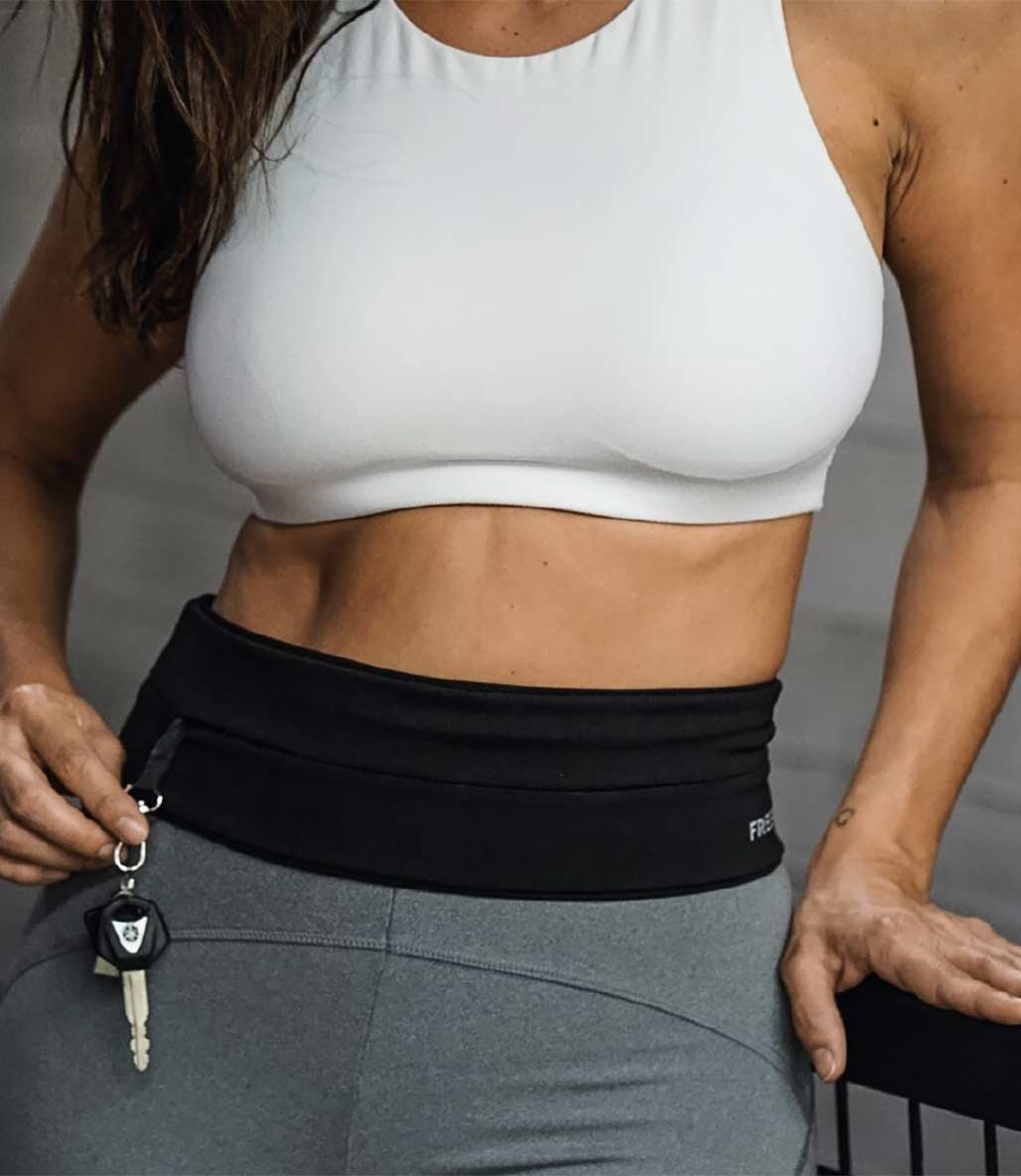 Freebelt Koşu ve Fitness Bel Kemeri Siyah