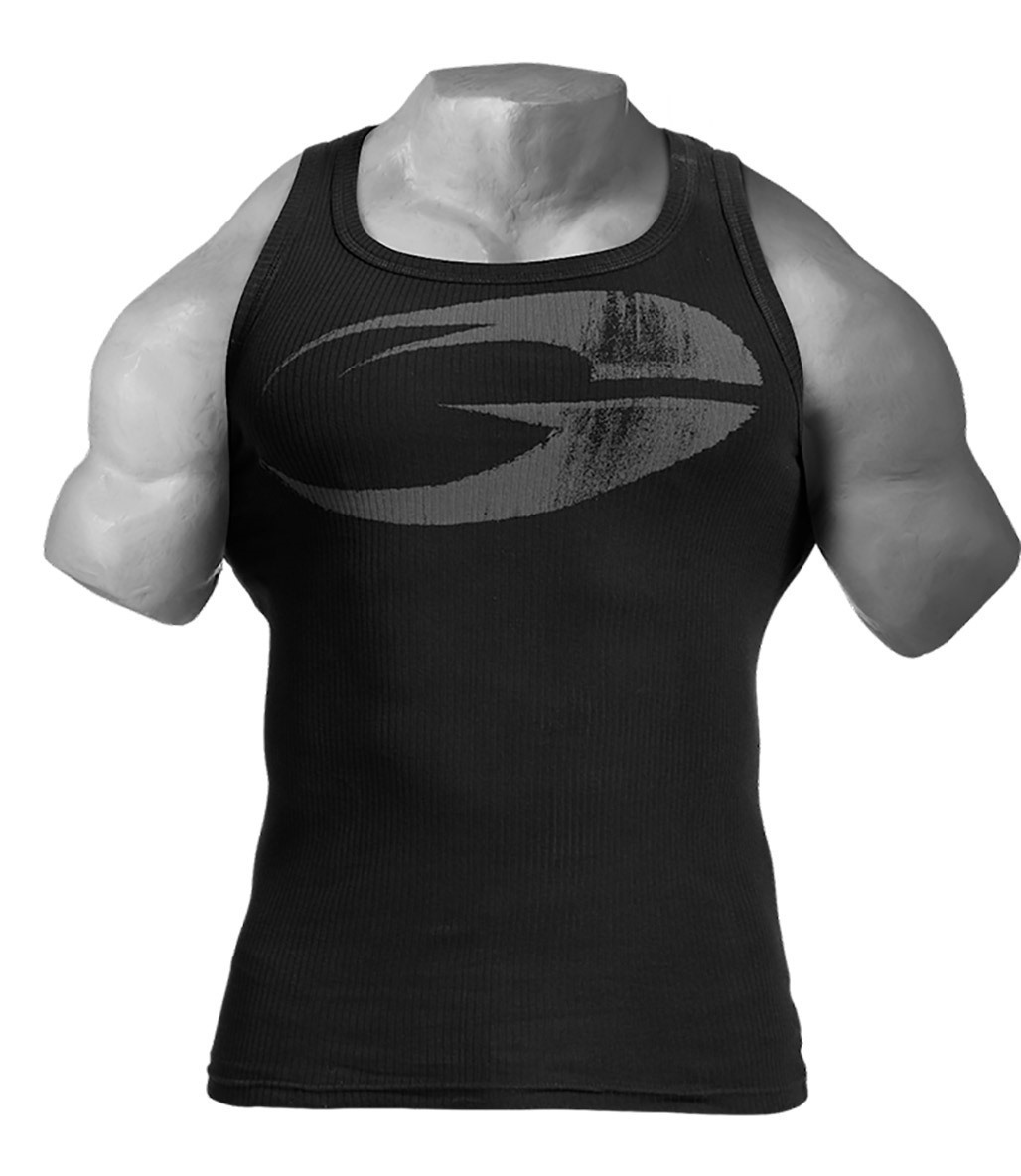 GASP Original Ribbed Tank Atlet Siyah