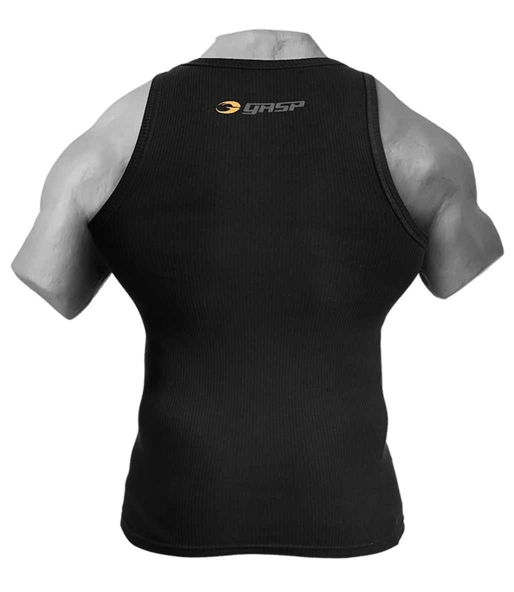 GASP Original Ribbed Tank Atlet Siyah