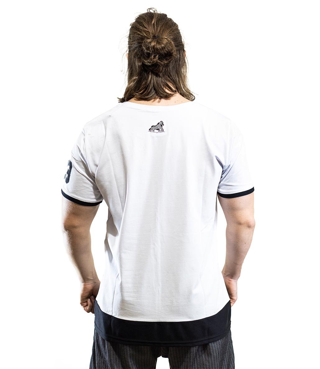 Gorillast Eie Oversize T-Shirt Beyaz
