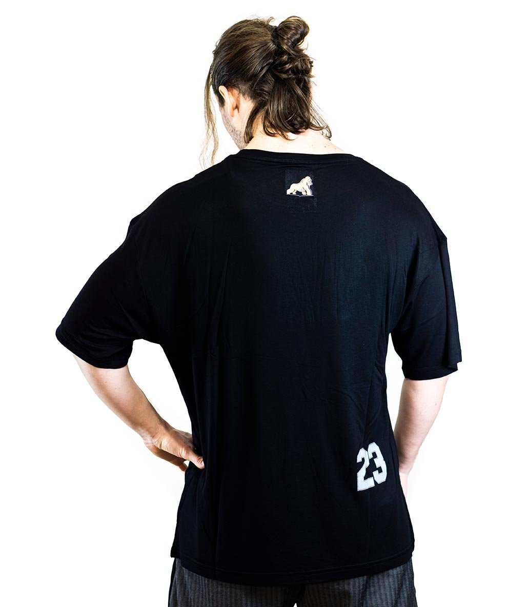 Gorillast Nc Oversize T-Shirt Siyah