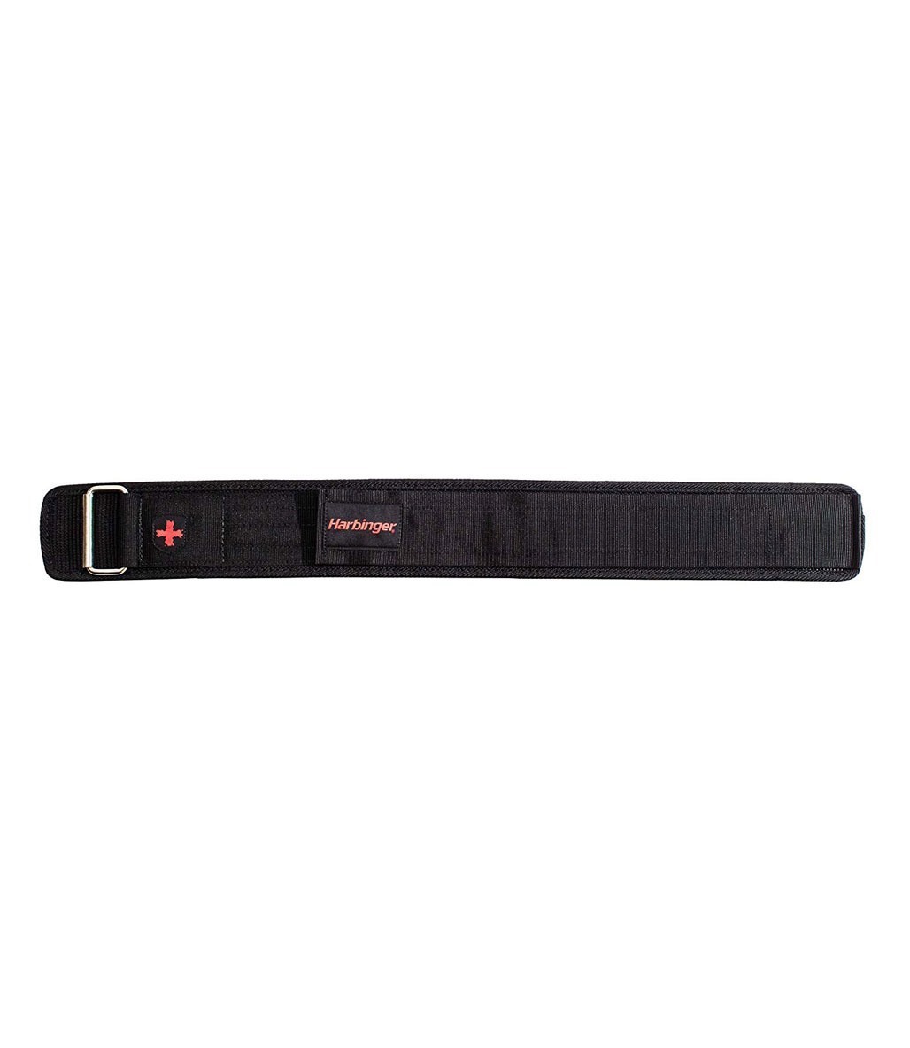 Harbinger 4" Foam Core Nylon Belt Ağırlık Kemeri Siyah
