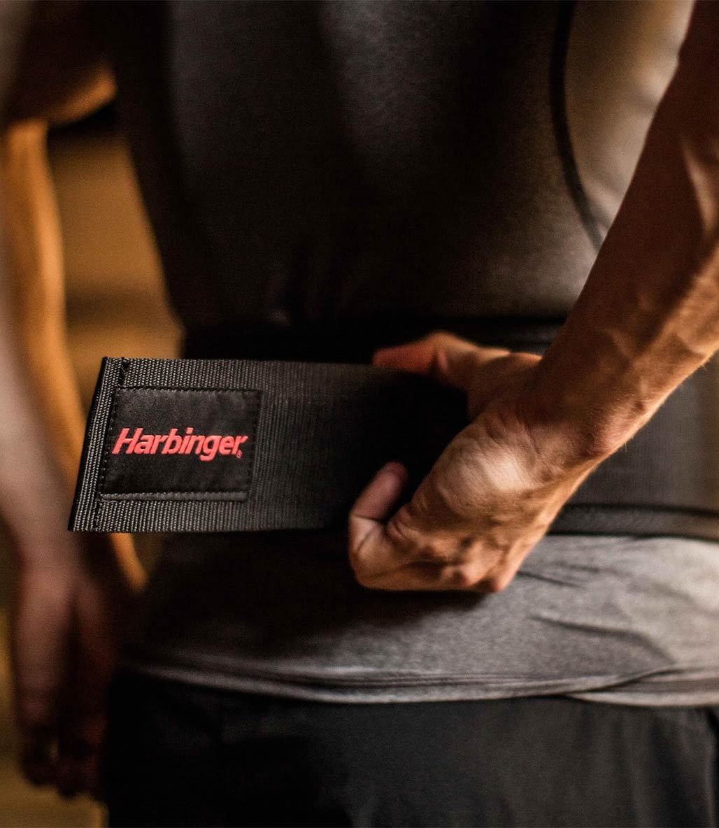 Harbinger 4" Foam Core Nylon Belt Ağırlık Kemeri Siyah