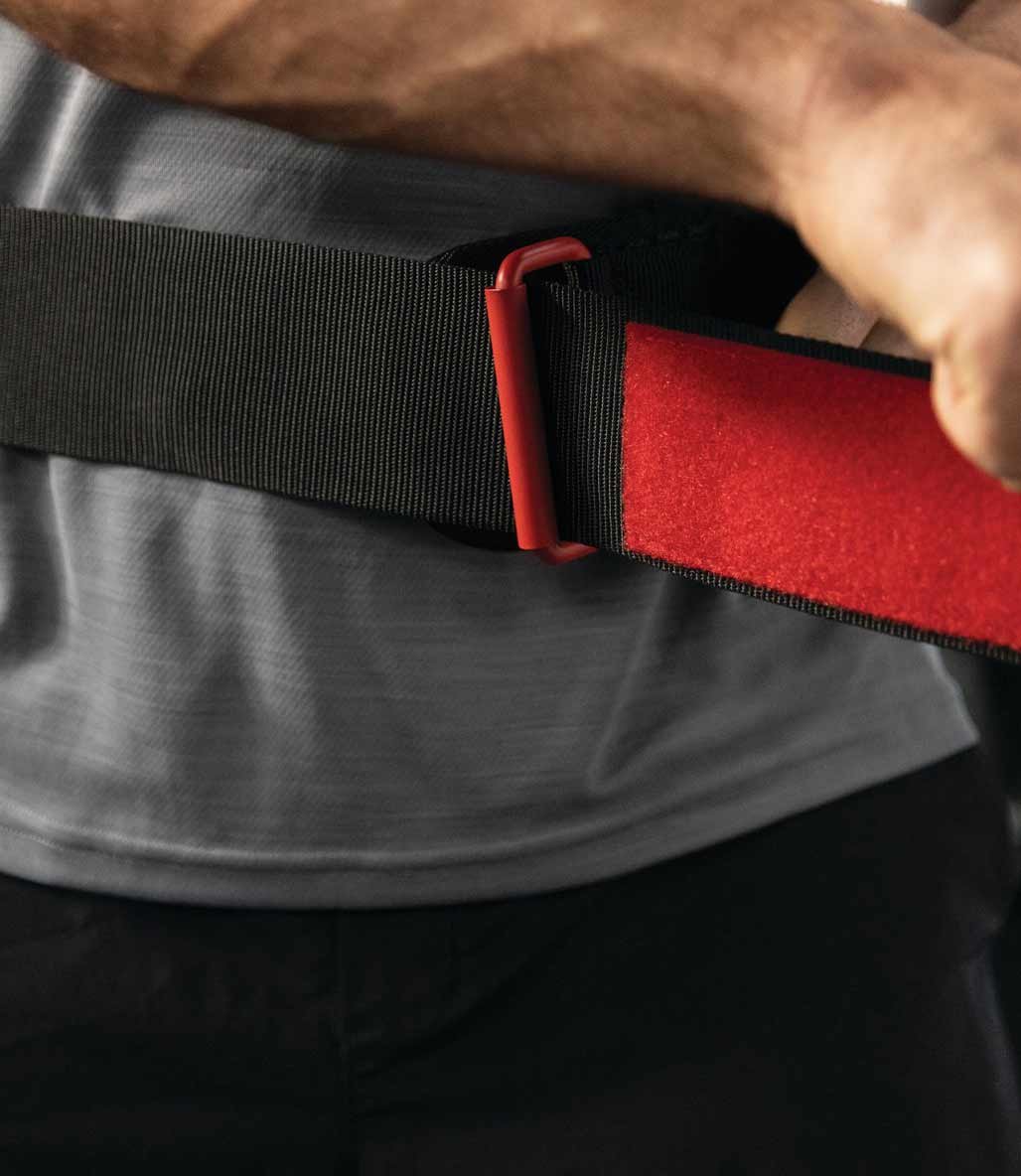 Harbinger Hexcore Belt Erkek Ağırlık Kemeri Siyah Kırmızı