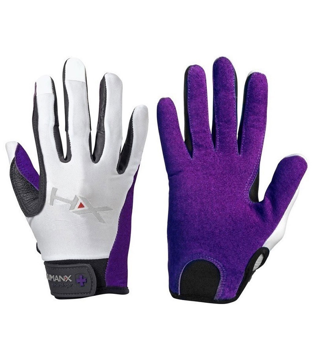 Harbinger Humanx X3 Womens Agirlik Eldiveni Mor-Siyah