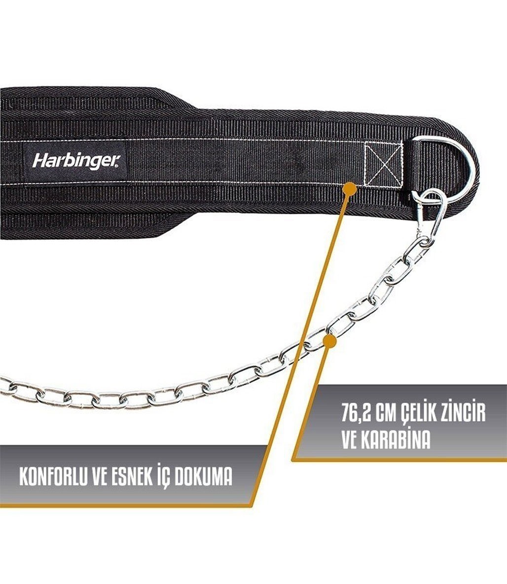 Harbinger Leather Dip Belt Deri Dips Kemeri