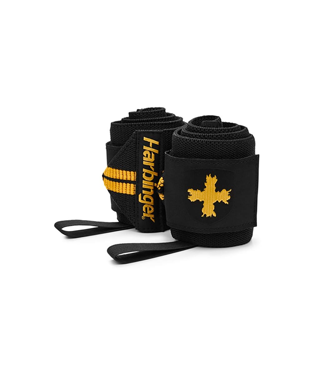 Harbinger Red Line Wrist Wraps Siyah Sarı