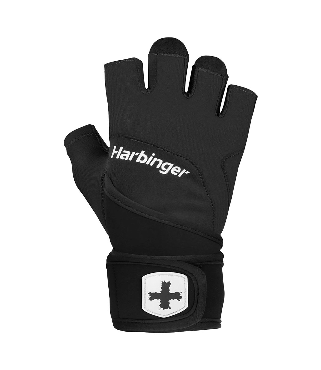Harbinger Training Grip Wristwrap Fitness Eldiveni Siyah