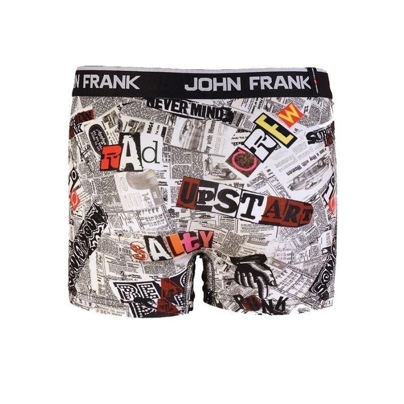 John Frank Dijital Baskılı Boxer Çok Renkli - News 