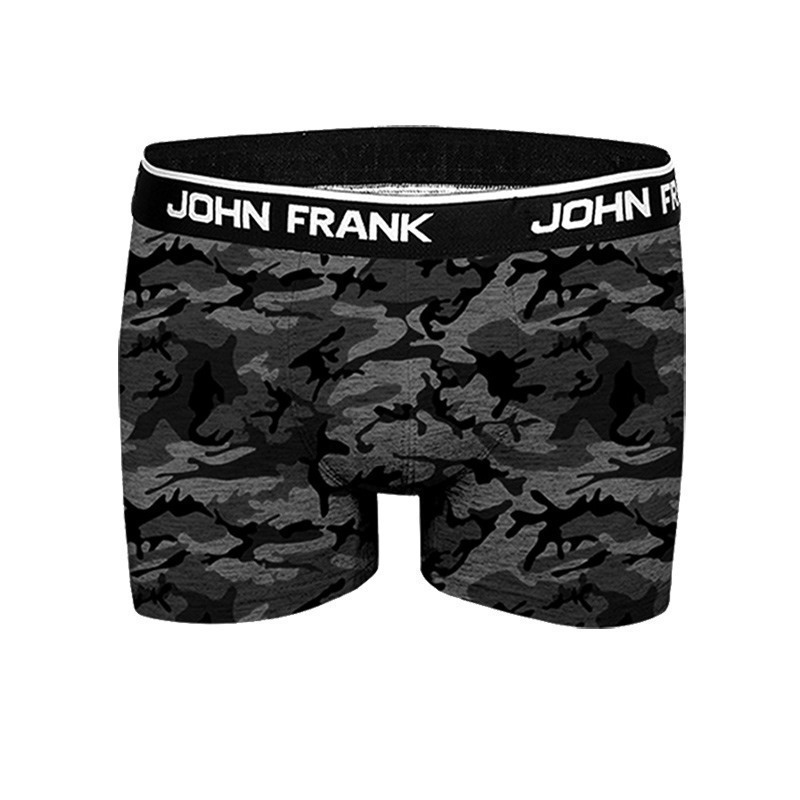 John Frank İkili Monochrome Boxer Çok Renkli 