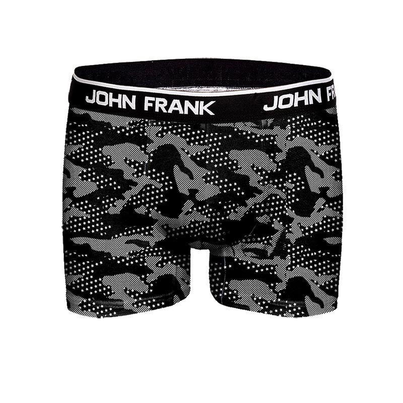 John Frank İkili Monochrome Boxer Çok Renkli 