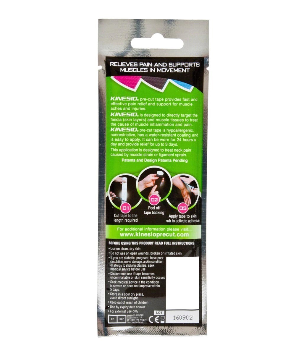 Kinesio Tape Pre-Cut Boyun Ağrı Bandı