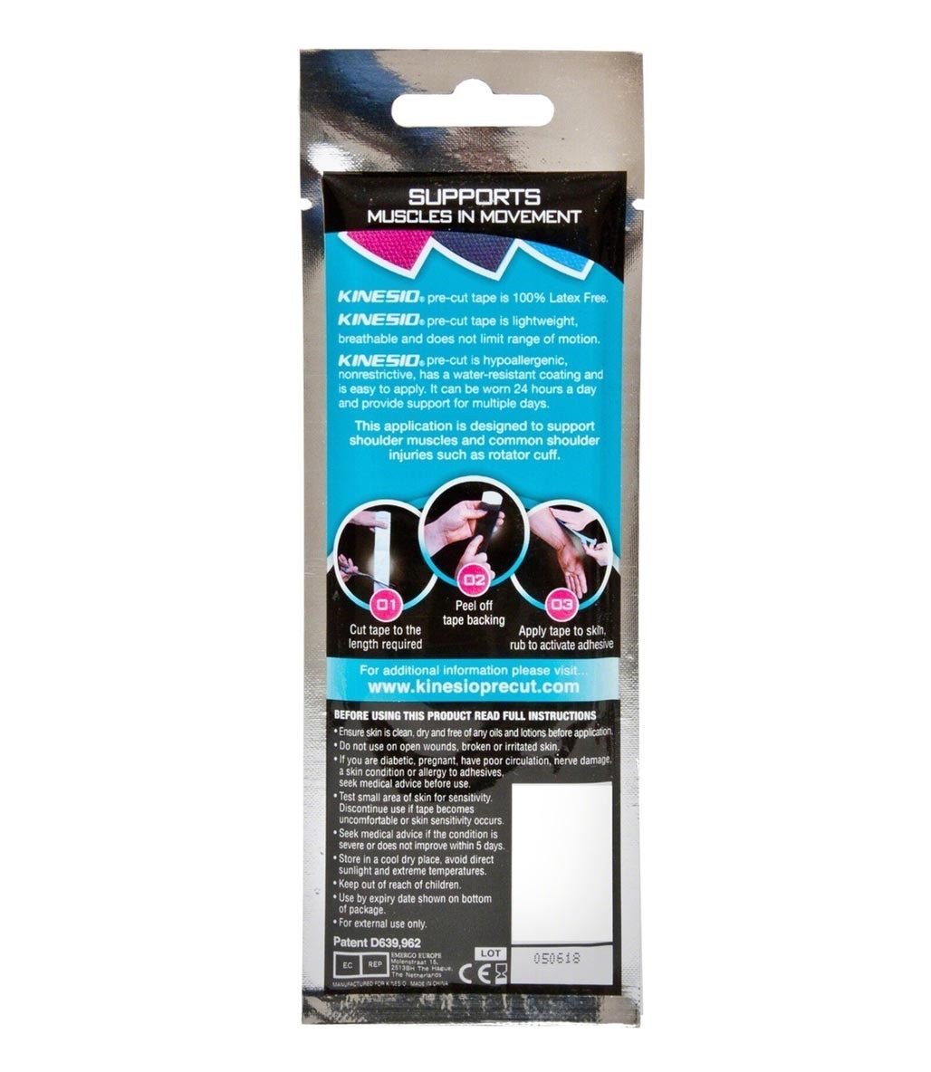 Kinesio Tape Pre-Cut Omuz Ağrı Bandı