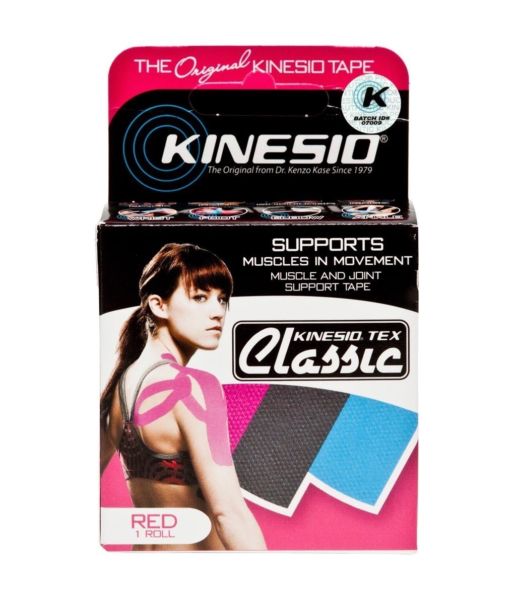 Kinesio Tape Tex Classic 5 cm X 4 m Ağrı Bandı Kırmızı