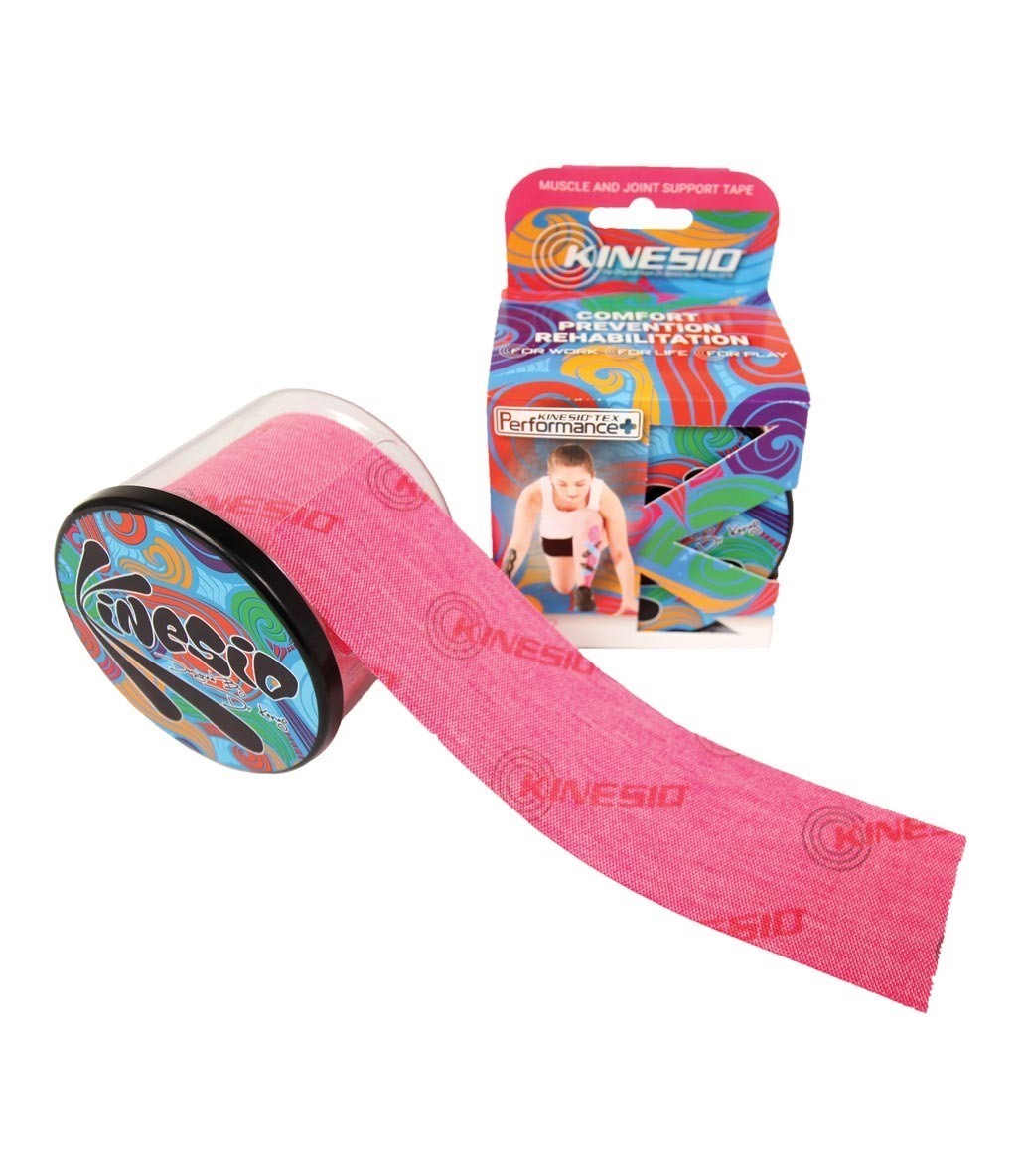 Kinesio Tape Tex Performance+ 5 cm X 5 m Logolu Ağrı Bandı Kırmızı