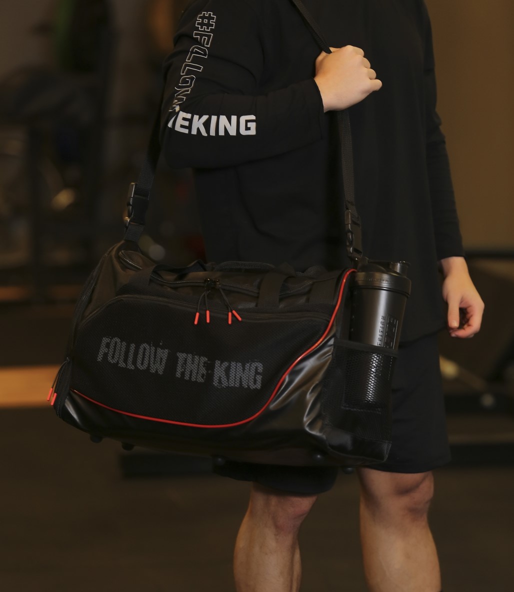 Kingsize Follow The King Spor Çanta Siyah