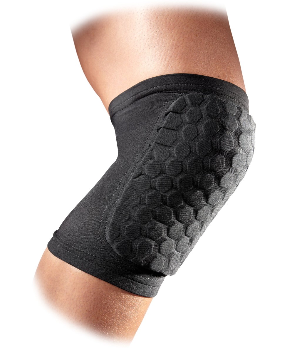 MC David Hex Pad Knee Elbow Dizlik ve Dirseklik Siyah