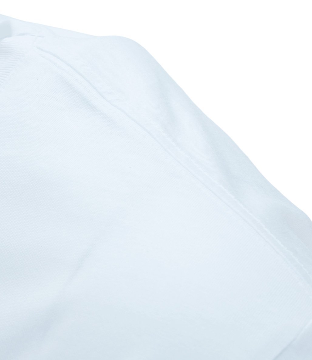 MuscleCloth Basic Kısa Kollu T-Shirt Beyaz